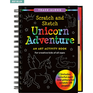 Unicorn Adventure Scratch and Sketch