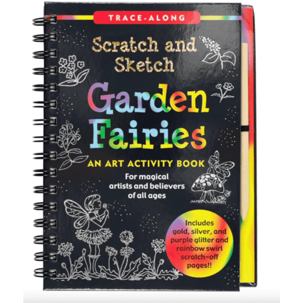 Garden Fairies Scratch and Sketch