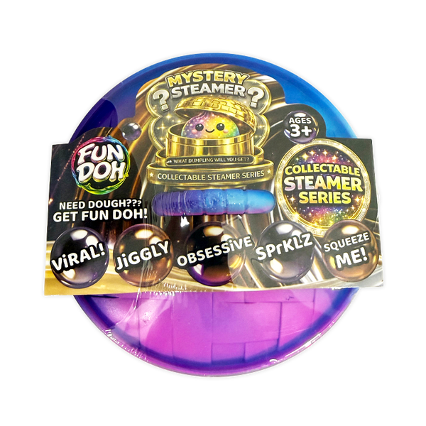Fun Doh Mystery Dumpling Squishies - Ultra Rare Steamer Collection