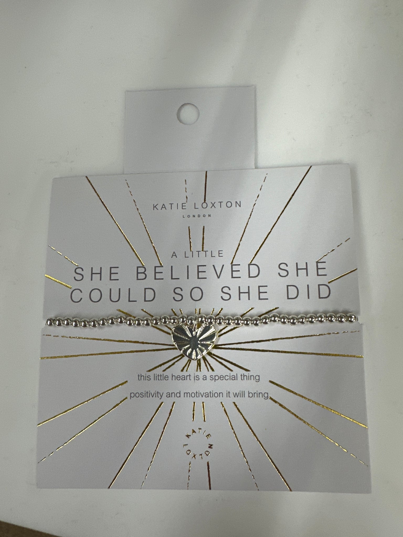 She Believed She Could Bracelet