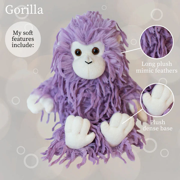 Lilac Monkey Feathers - Medium