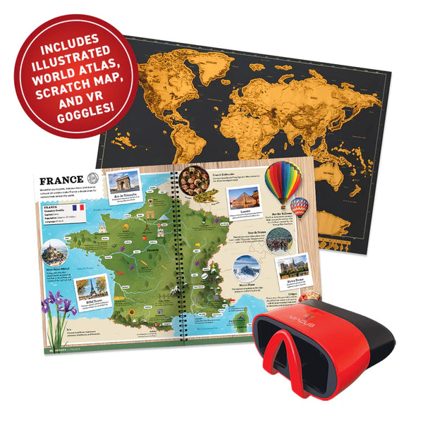 World Atlas! Virtual Reality Discovery Box