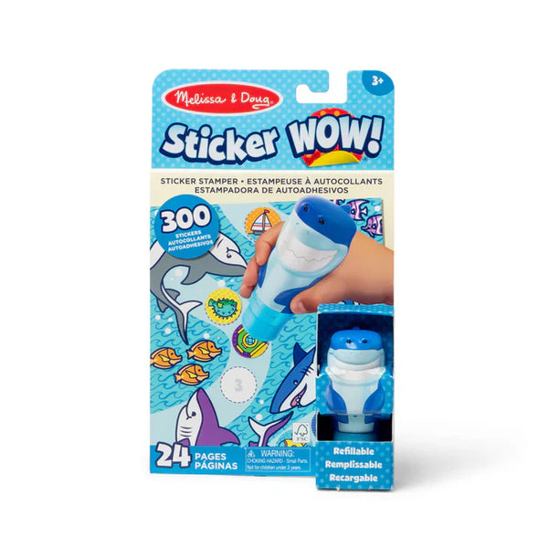 Melissa & Doug Sticker Wow! Activity Pad Set - Shark