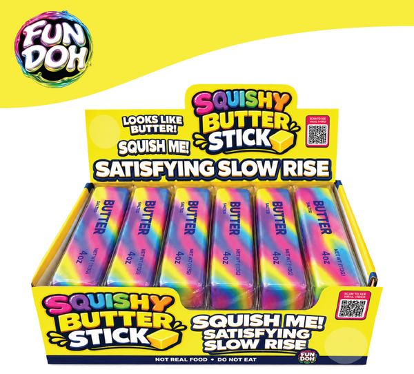 Fun Doh Rainbow Butter Slow Rise Squishy