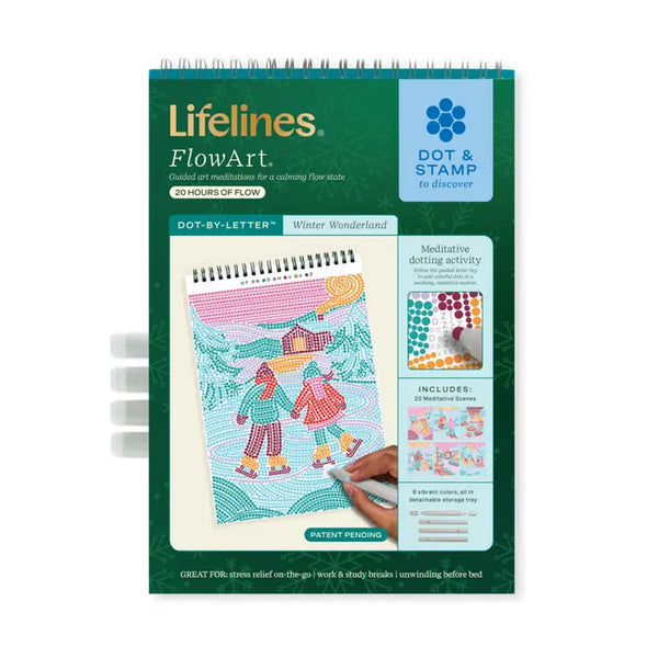 Lifelines FlowArt Dot By Letter - Winter Wonderland
