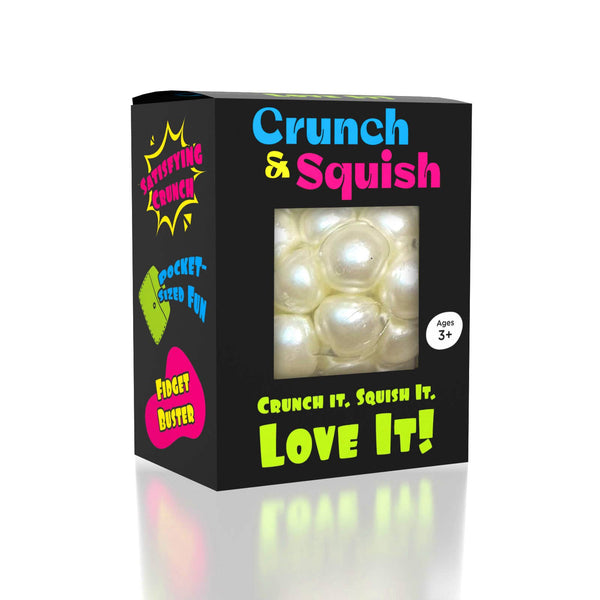 Crunch & Squish Crunchy Squishy Stress Ball Fidget Toy - Assorted