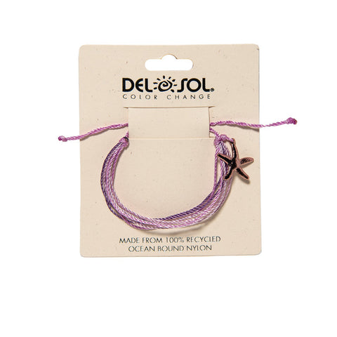 Purple Sea Star Bracelet