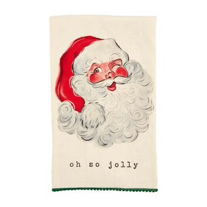 Winking Santa Towel
