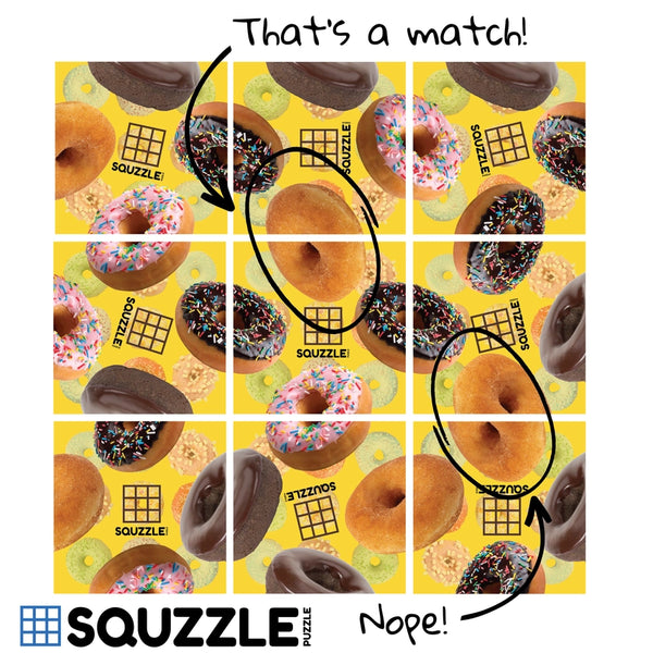 Donuts Squzzle Puzzle