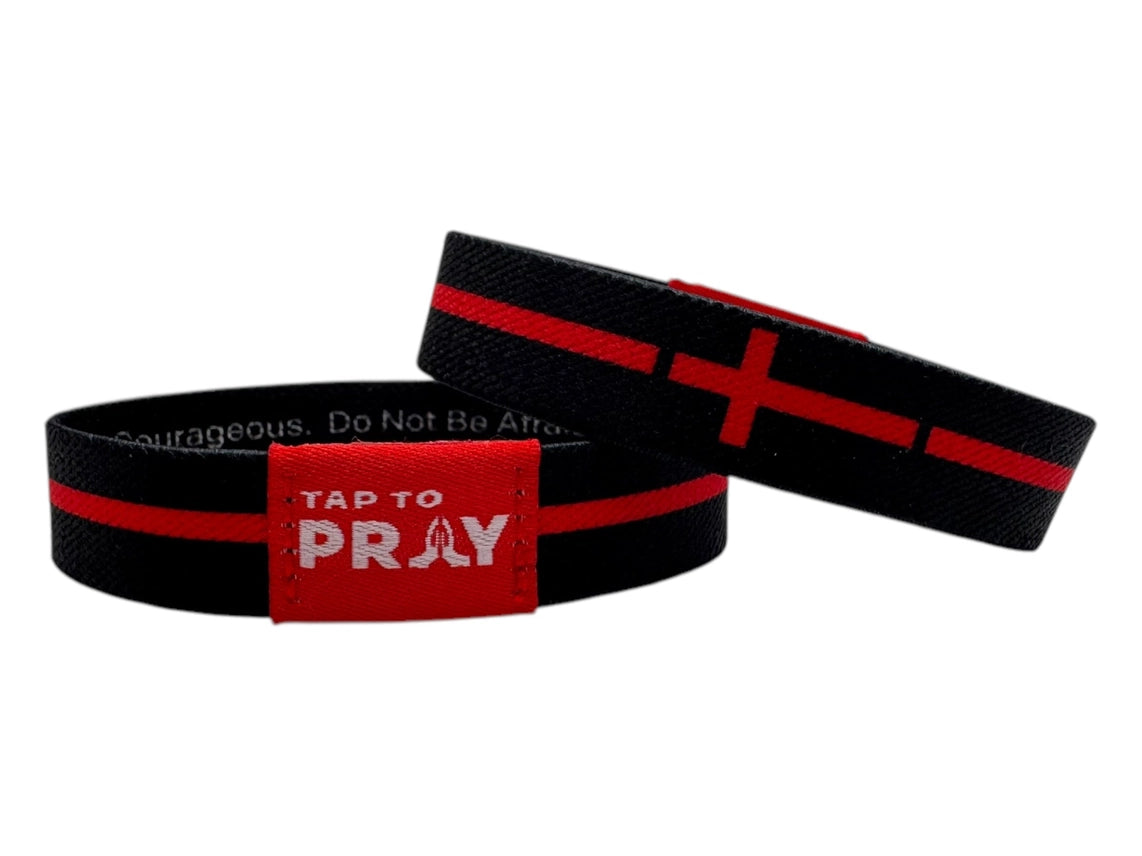 Firefighters Tap to Pray Wristband