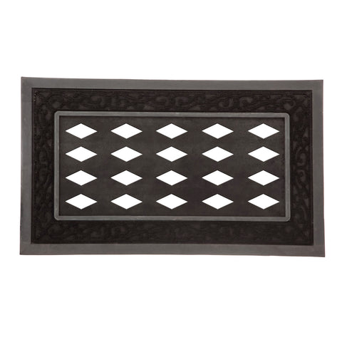 Black Scroll Mat Tray