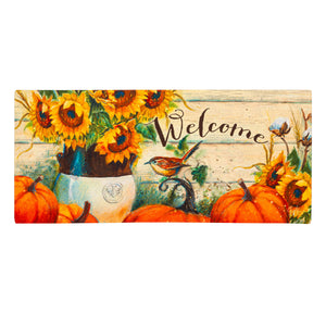 Cotton & Sunflowers Sassafras Mat