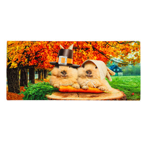 Bunny Pilgrims Sassafras Mat