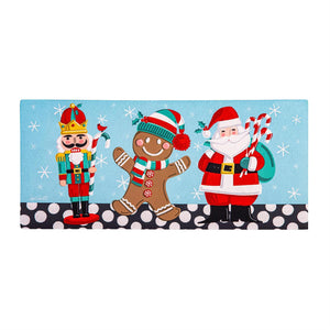 Christmas Icons Sassafras Mat