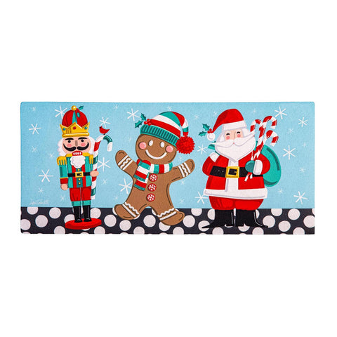 Christmas Icons Sassafras Mat