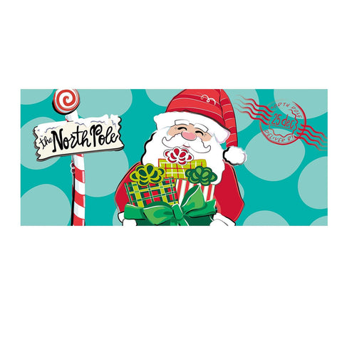 North Pole Welcome Sassafras Mat