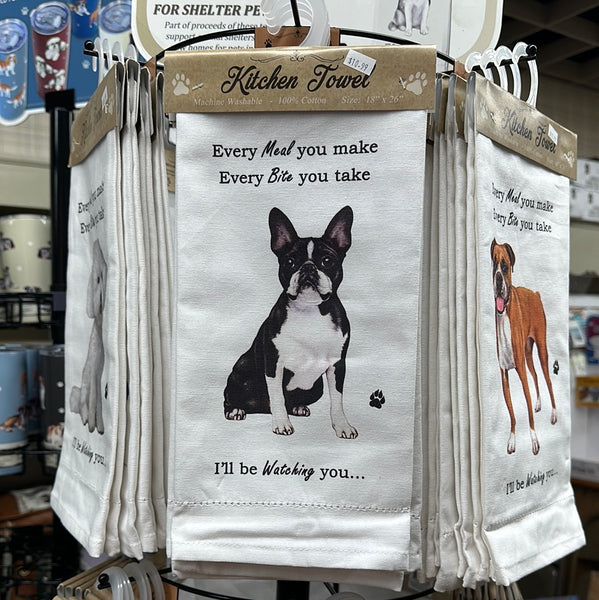 Every Bite You Take Kitchen Towel - Dog