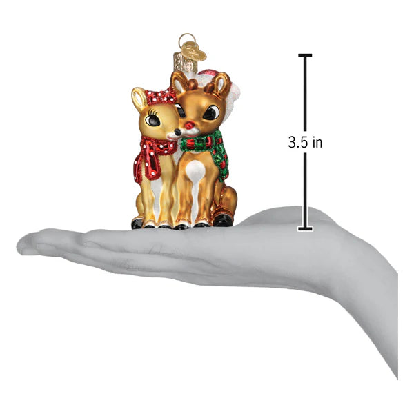 Rudolph & Clarice Ornament