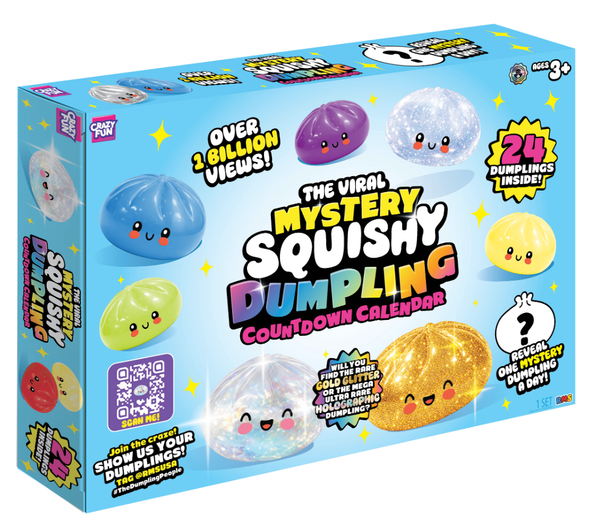 RMS® Crazy Fun™ Dumpling Advent Squishy Calendar 2026