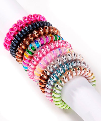 Metallic Twist Pony Holder