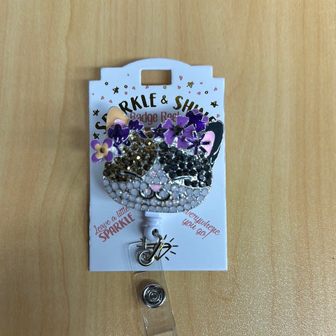 Meow Badge Reel