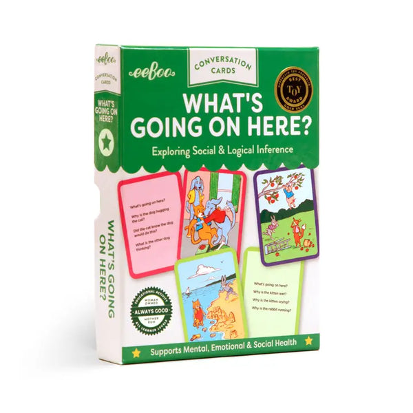 What's Going on Here? Conversation Cards