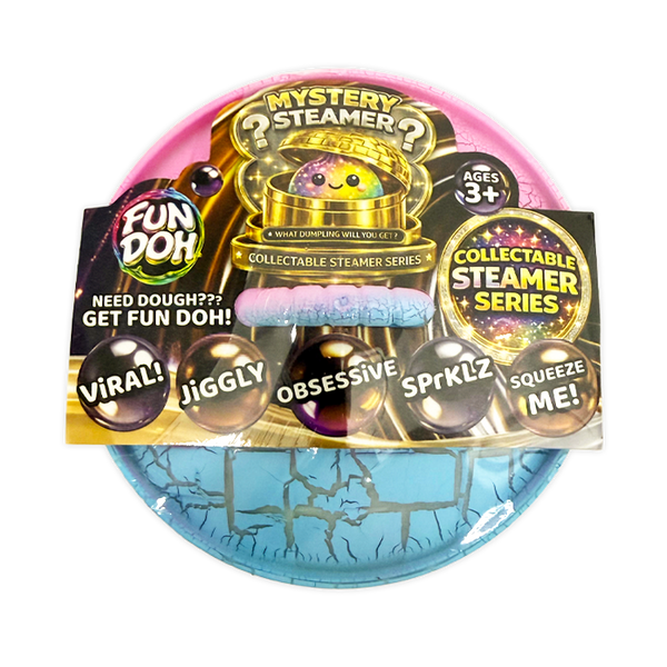 Fun Doh Mystery Dumpling Squishies - Ultra Rare Steamer Collection