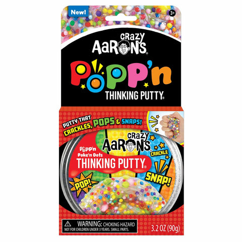 Crazy Aarons Popp'n Thinking Putty - 4" Tin