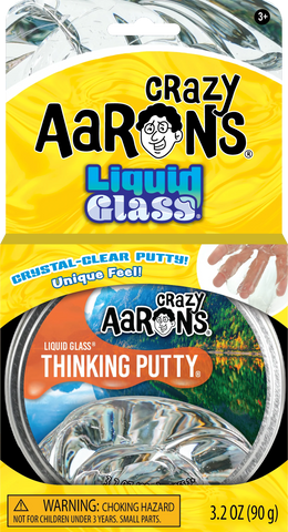 Crazy Aarons  Liquid Glass Thinking Putty - 4" Tin