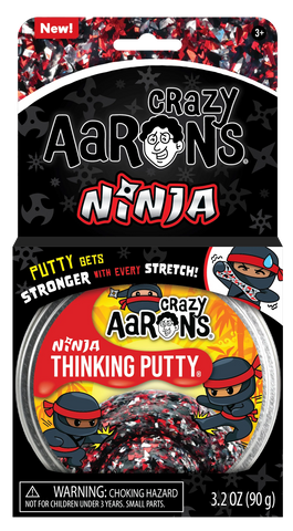 Crazy Aarons Ninja Thinking Putty - 4" Tin