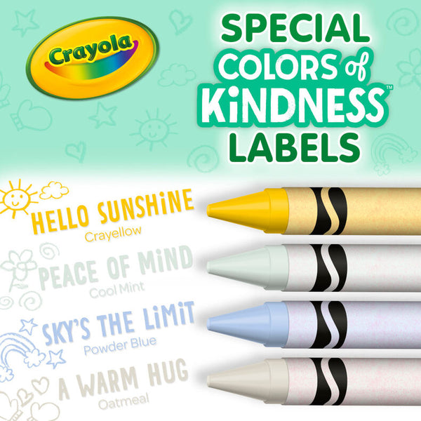 Crayola Colors of Kindness Crayons - 24 pk