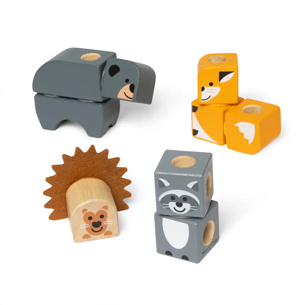 Melissa & Doug Blockables Play Set - Woodland Creatures