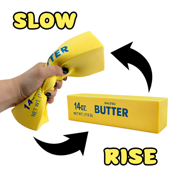 Fun Doh 10" JUMBO Butter Squish Slow Rise Toy