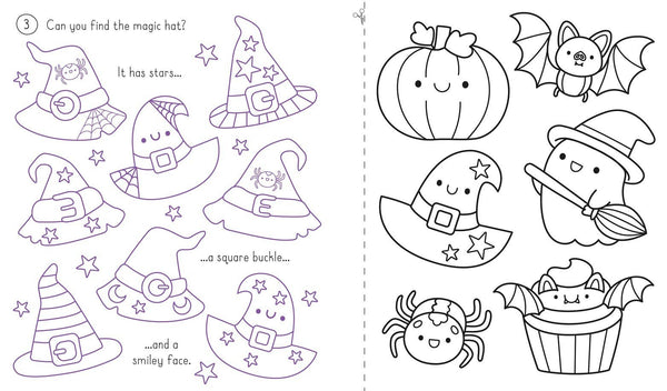 Cute Halloween Window Art: Usborne