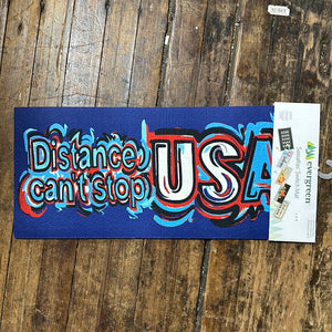 Distance Cant Stop USA Mat