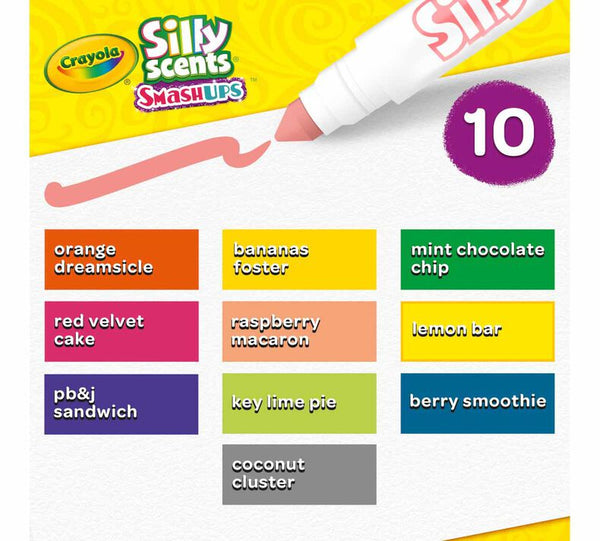 Silly Scents Smashups Washable Markers - 10 ct