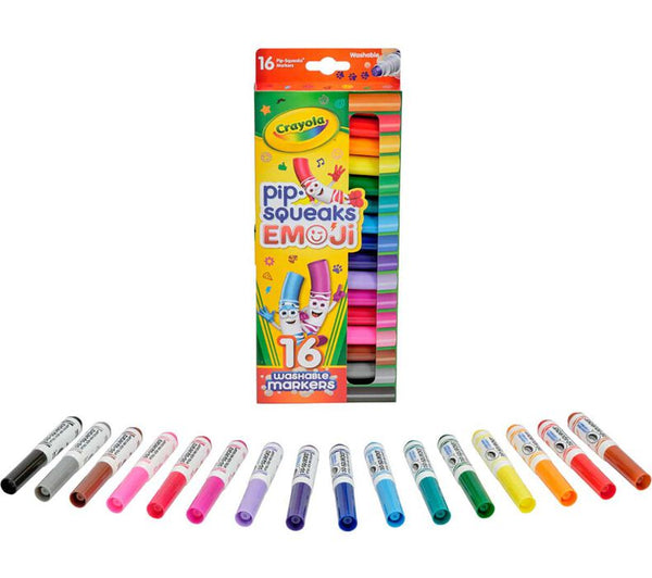 Crayola Pip Squeaks Markers - Emoji Stampers