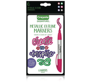 Crayola Signature Metallic Outline Markers