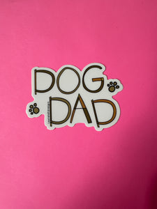 Dog Dad Sticker