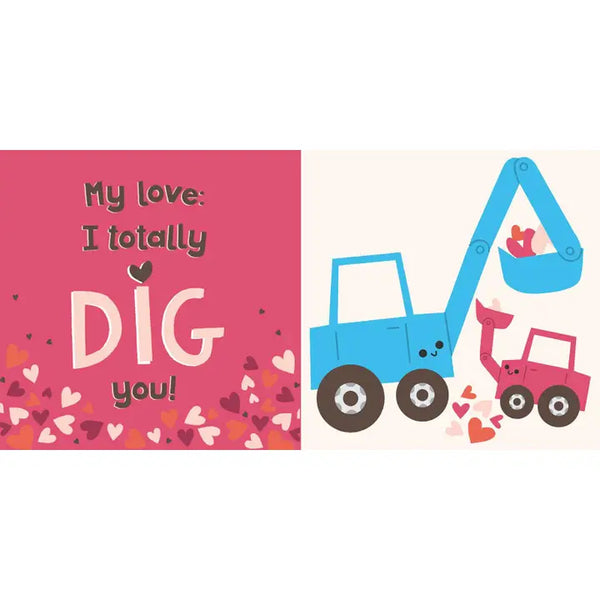 I Wheelie Love You Board Book