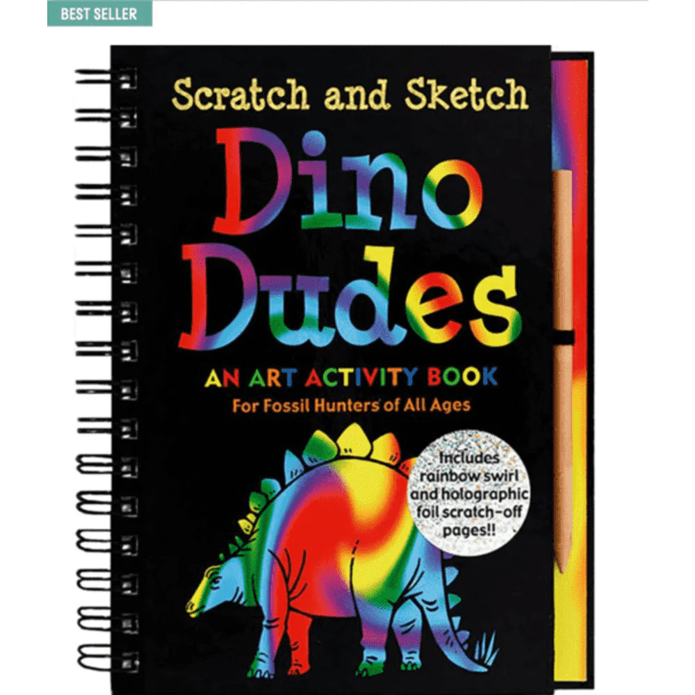 Dino Dudes Scratch and Sketch