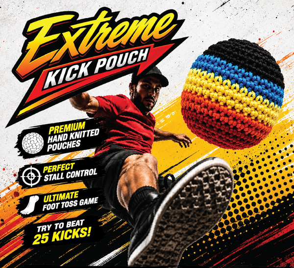 Extreme Retro Hand-Knitted Kick Pouch - Assorted