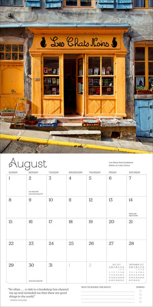 A Calendar for Book Lovers Wall Calendar 2027