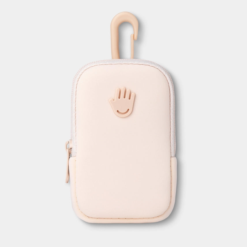 Blush Pink Touchette Clip On Pouch