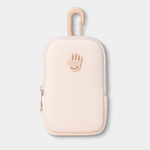 Blush Pink Touchette Clip On Pouch