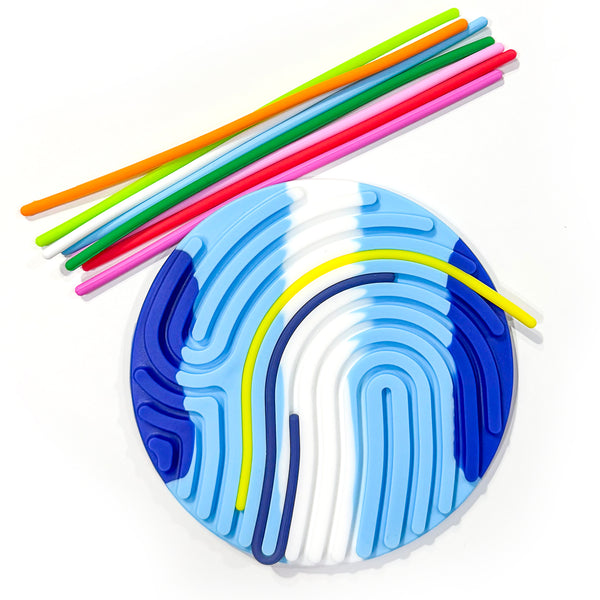 Circle Silly Tubes Silicone Sensory