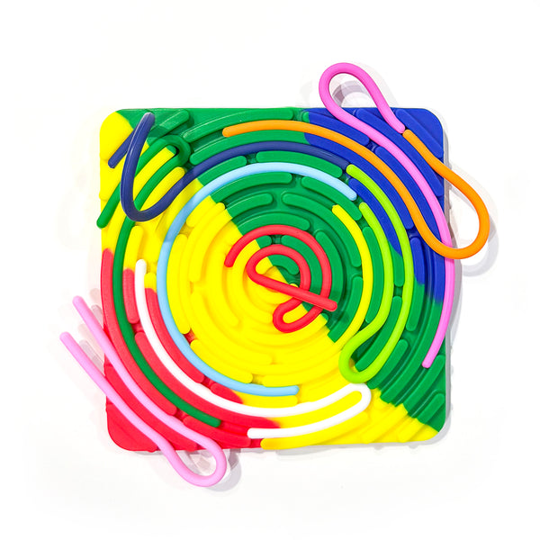 Square Silly Tubes Silicone Sensory