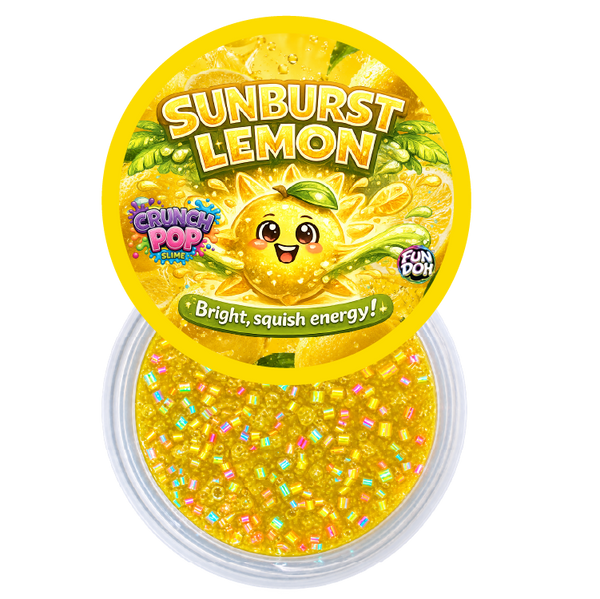 Fun Doh Crunch Pop Color Sensory Squishy Slime
