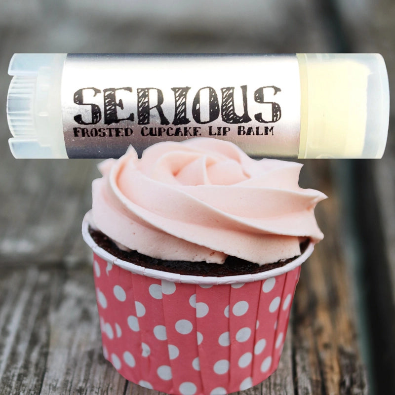 Frosted Cupcake Serious Lip Balm