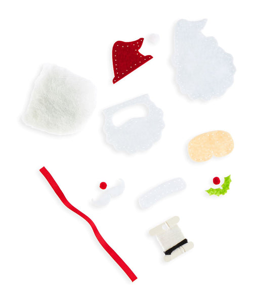 Santa Claus DIY Felt Ornament Kit